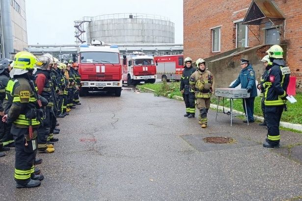 Пожарные учения состоялись в Зеленограде