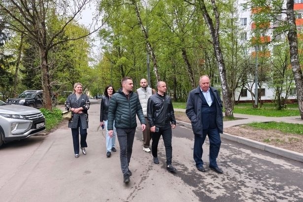В Матушкино прошёл обход территории первого микрорайона