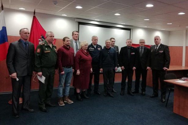 В военкомате Зеленограда состоялось награждение ветеранов боевых действий