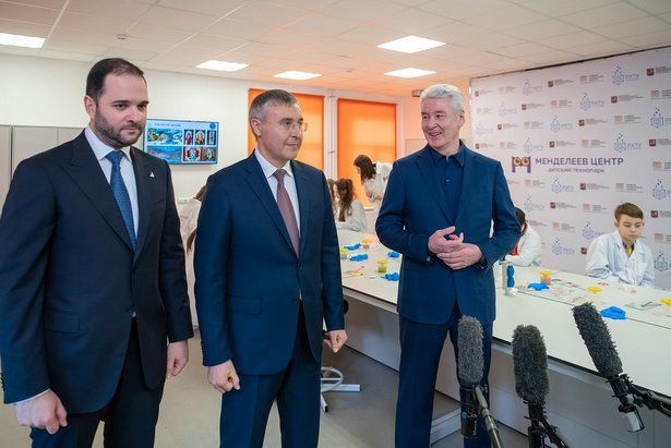 Собянин открыл детский технопарк «Менделеев Центр»