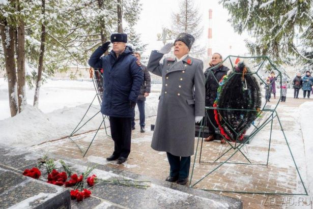 Зеленоградская полиция приняла участие в торжественных мероприятиях