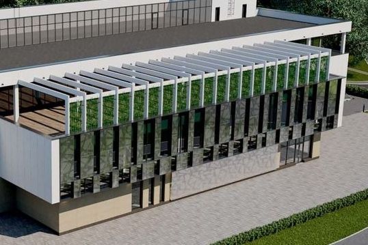 На крыше будущего ФОКа в «новом» городе оборудуют  открытую террасу