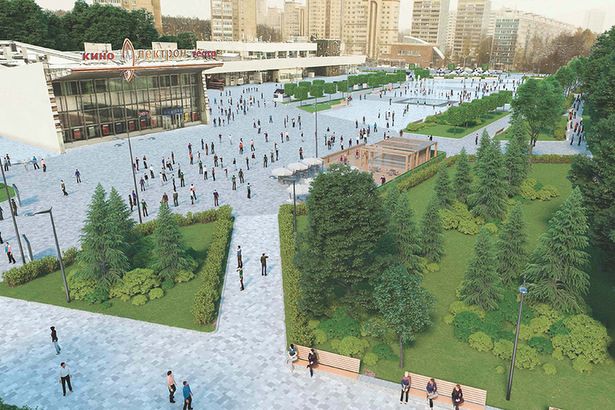 Реконструированную площадь Юности откроют для доступа горожан 30 августа