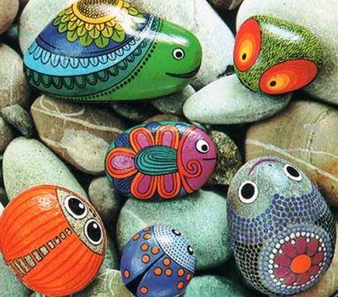 В детской библиотеке Матушкино открылась арт-площадка «Ожившие камни»
