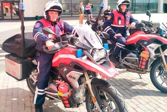 В Зеленограде начали работу спасатели на мотоциклах