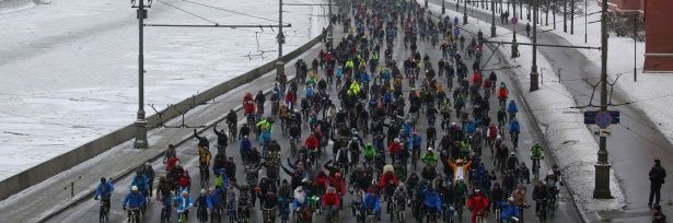 В Москве пройдет еще один зимний велопарад