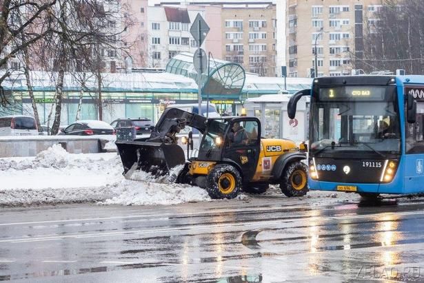 Глава Зеленограда сообщил об уборке снега в городе