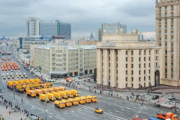 Схема дорожного движения на улицах Москвы изменится в выходные