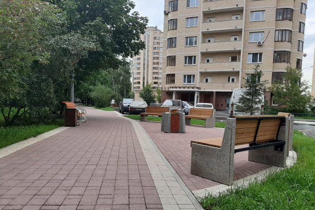В первом микрорайоне Зеленограда завершены работы по созданию нового парка