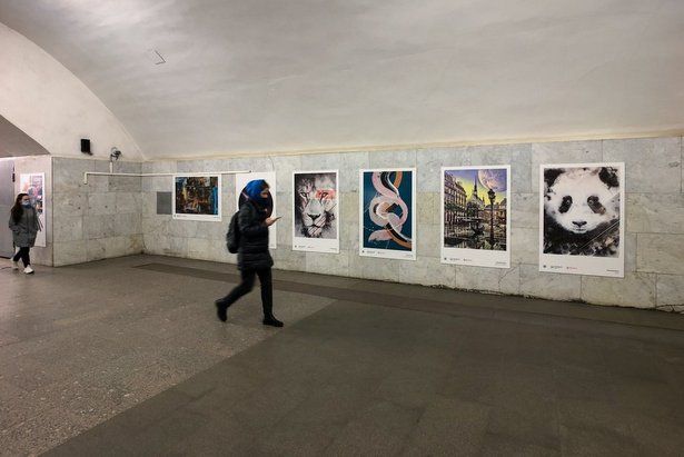 Выставка в метро познакомит москвичей с современным искусством России