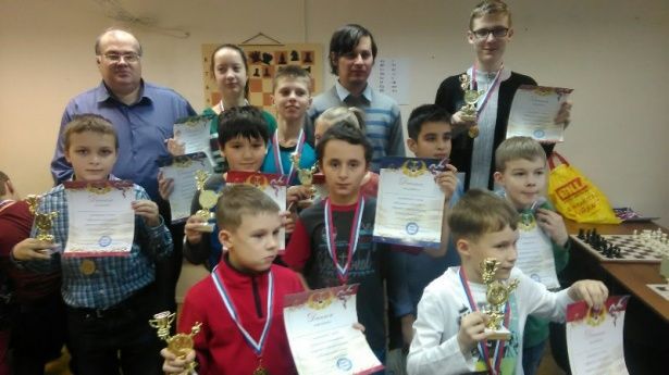 В Шахматном клубе «Спартаковец» прошел большой детский турнир