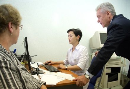 Собянин открыл новое современное клинико-диагностическое отделение в 64-ой больнице