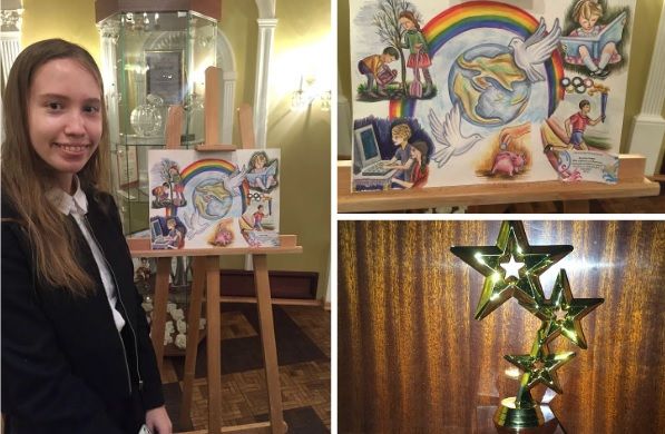 Школьница из Матушкино стала победителем  Всероссийского конкурса-выставки детских рисунков 