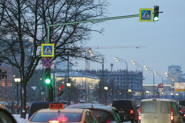 Дополнительная подсветка светофоров пришлась по душе москвичам