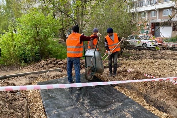 За неделю коммунальщики отремонтировали в Матушкино 160 кв. метров  асфальта