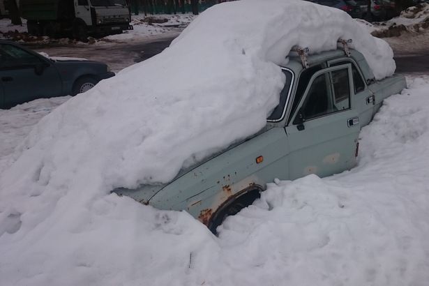 Сошедший снег выявил в Матушкино очередной бесхозный автомобиль