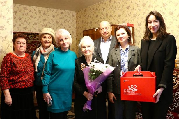 Ветерана Великой Отечественной войны Софью Васильевну поздравили со 100 - летием!