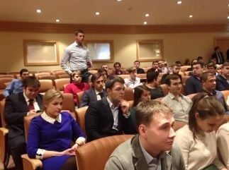 Молодые парламентарии встретились с председателем Мосгордумы