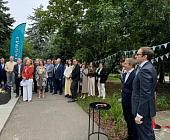 Состоялось торжественное открытие большого памятного знака «Опережая время» рядом с НИИМЭ