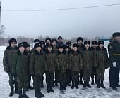 Кадеты школы района Матушкино посетили подмосковную воинскую часть