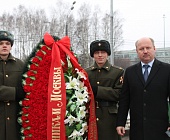  У монумента «Защитникам Москвы» на Ленинградском проспекте прошла памятная церемония 