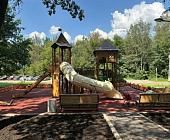 В Матушкино на Березовой аллеи у домов 2 и 3 завершили благоустройство дворовой территории