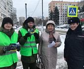 На улице Летчика Полагушина состоялась профилактическая акция «Светлячок»