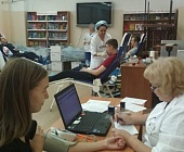 Зеленоградские студенты сдали кровь для пациентов детской онкобольницы