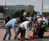 Делегация Матушкино приняла участие в возложении цветов к Монументу Славы «Штыки»