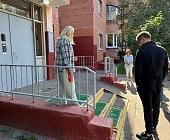Обход территории 4 микрорайона провели в Матушкино