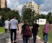 В 1 микрорайоне 9 августа состоялся плановый обход территории района Матушкино