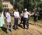 Префект ЗелАО Анатолий Смирнов осмотрел ряд дворов в Матушкино