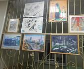 В ГБУ «Заря» открылась выставка "Зеленоград - мой город будущего"