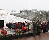  У монумента «Защитникам Москвы» на Ленинградском проспекте прошла памятная церемония 