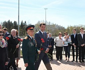 Глава управы района Матушкино принял участие в акции «Рубеж Славы» и церемониях возложений