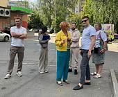 Глава управы района Матушкино Антон Гущин 6 сентября провел обход территории 1 микрорайона