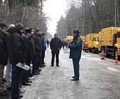 Зеленоградские спасатели отработали действия в случае чрезвычайной ситуации
