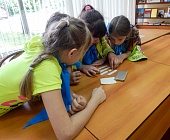 Участников мероприятия в библиотеке Матушкино познакомили с древнерусским алфавитом