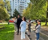 Обход территории 4 микрорайона провели в Матушкино