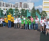 Ребята из Матушкино приняли участие в Эстафете «Победная миля»