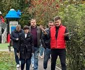 Глава Матушкино Антон Гущин провел 27 сентября обход территории 1 микрорайона