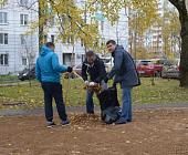 В районе Матушкино прошла акция «Чистый двор»