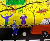 В  Зеленограде подвели итоги конкурса детских рисунков по безопасности дорожного движения