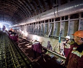 Собянин осмотрел строящуюся станцию метро «Фонвизинская»