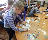 В День космонавтики в библиотеке Матушкино прошло тематическое мероприятие для школьников