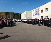 Семиклассников школы района Матушкино посвятили в кадеты