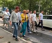 Глава управы района Матушкино Антон Гущин 6 сентября провел обход территории 1 микрорайона