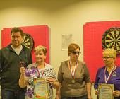 Команда Матушкино стала призером окружных соревнований пенсионеров по дартс