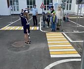 В школьном дворе района Матушкино появился автогородок