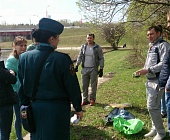 Сотрудники МЧС Зеленограда проводят рейды по предупреждению лесных пожаров